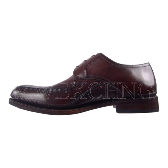 ZENOBI GOODYEAR WELT MOC TOE OXFORDS ITALIAN MENS DRESS SHOES NEW IN BOX EU 42 main image 5